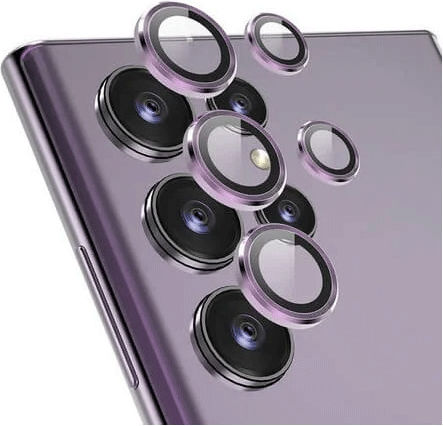 Camera Protector Tempered Glass Purple for Samsung Galaxy S23 Ultra / S24 Ultra