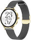 MaxCom FW28 Selen Mini Rostfreier Stahl 40mm Smartwatch mit Herzfrequenzmesser (Gold)