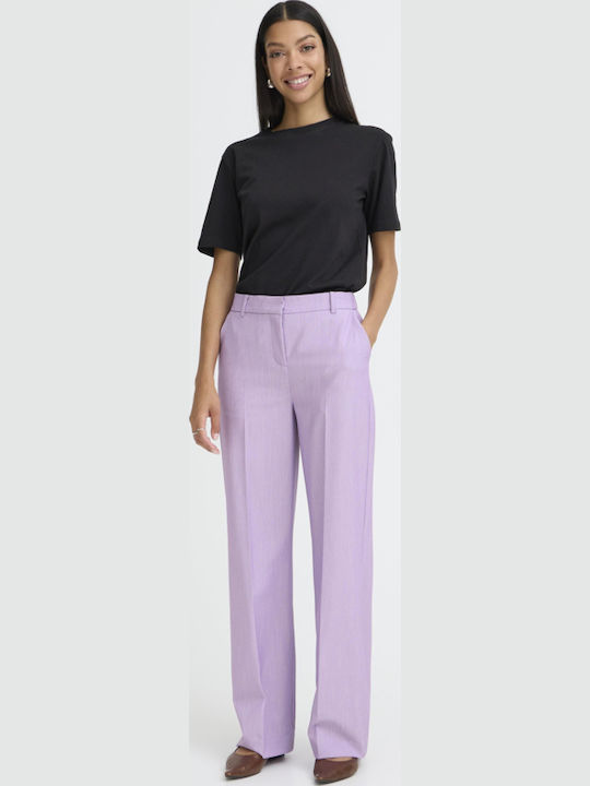 Pantaloni Largi Dama Violet