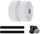 Enlee Pro-x3 2 Pieces Road Bicycle Handlebar Tape Shock Absorbing Non-Slip Breathable White Bicycle Handlebar Tape