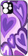Purple Hearts Design 1 Oppo Reno12 Pro 5g