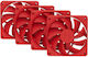HYTE FA12 Case Fans 120mm Without LEDs Red Ligh...