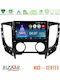 Bizzar Car Audio System for Fiat Fullback Mitsubishi L200 2016 with A/C Bluetooth USB WiFi GPS Apple CarPlay Android Auto with 9 Inch Touch Screen