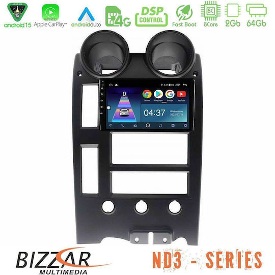 Bizzar Ηχοσύστημα Αυτοκινήτου Hummer H2 2002-2007 (Bluetooth/USB/WiFi/GPS/Apple-Carplay/Android-Auto) με Οθόνη Αφής 9"