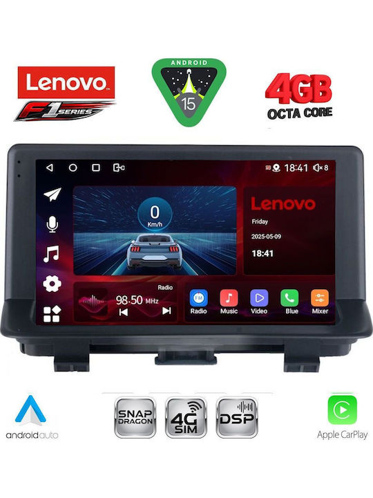 Lenovo Car Audio System for Audi Q3 2013-2018 (Bluetooth/USB/WiFi/GPS/Apple CarPlay/Android Auto) with 9" Touch Screen