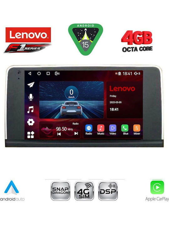 Lenovo Car Audio System for BMW X5 (E70) / X6 (E71) 2006-2009 (Bluetooth/USB/WiFi/GPS/Apple CarPlay/Android Auto) with 9" Touch Screen