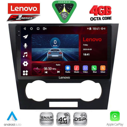 Lenovo Ηχοσύστημα Αυτοκινήτου για Chevrolet Epica 2006-2011 (Bluetooth/USB/WiFi/GPS/Apple-Carplay/Android-Auto) με Οθόνη Αφής 9"