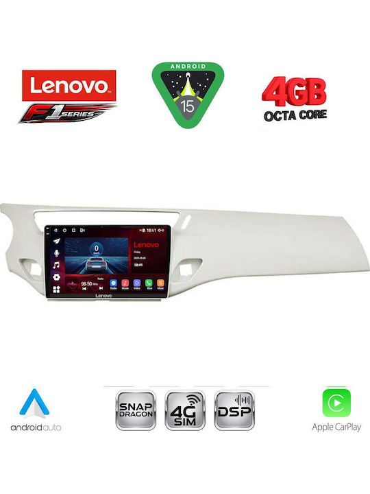 Lenovo Car Audio System for Citroen C3 / DS3 2009-2016 (Bluetooth/USB/WiFi/GPS/Apple CarPlay/Android Auto) with 9" Touch Screen