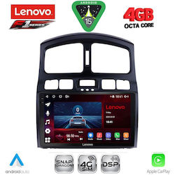 Lenovo Ηχοσύστημα Hyundai Santa Fe 2003-2006 με Bluetooth, USB & GPS Lenovo Ηχοσύστημα Hyundai Santa Fe 2003-2006 με Bluetooth, USB & GPS