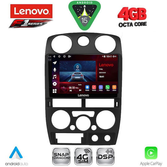 Lenovo Car Audio System Isuzu D-Max 2008-2012 Bluetooth USB WiFi GPS Apple CarPlay Android Auto with 9" Touch Screen