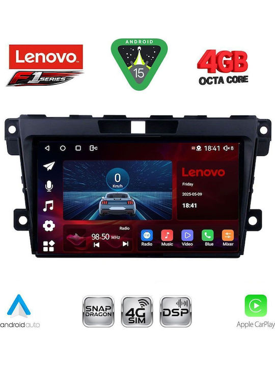 Lenovo Car Audio System for Mazda CX-7 2006-2012 Bluetooth USB WiFi GPS Apple CarPlay Android Auto with 9" Touch Screen