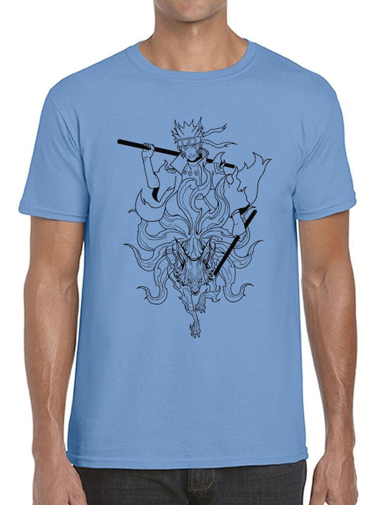 T-shirt Naruto Kurama Chakra Mode Pop Culture C...