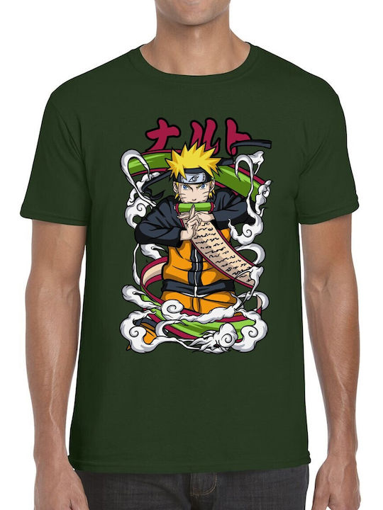 T-shirt Naruto Uzumaki Scroll Jutsu Pop Culture...