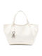 Leather Women's Tote Bag White EW001009AF17283 U0001