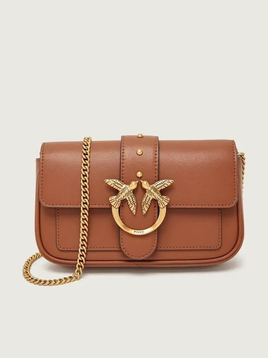 Pinko Love One Pocket Естествена Кожена Дамска ...