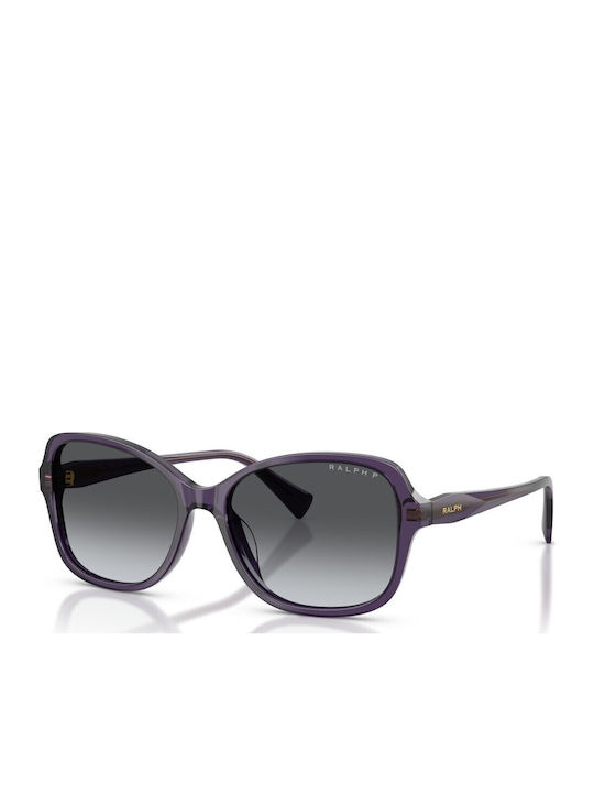 Ralph Lauren Ochelari De Soare Unisex Cu Ramă Violet Din Plastic Și Lentile Gri 5351U-6345T3-57