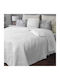 Homelevel Double Coverlet White 240x260cm