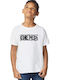 Kinderoberteile T-Shirt Weiß Ein Stück Logo