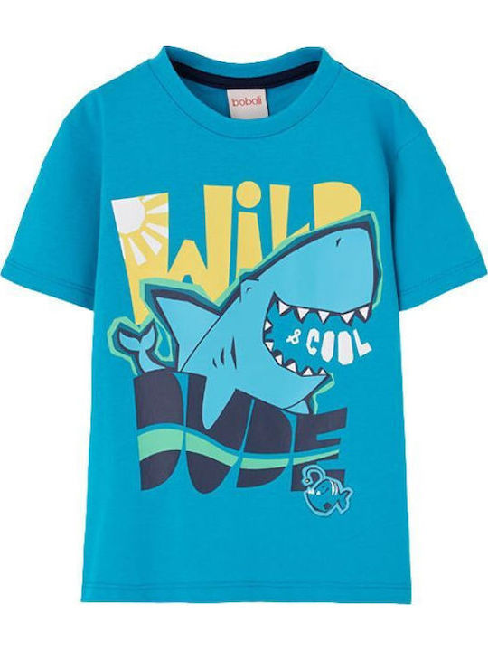 Kinderoberteile T-Shirt Blau