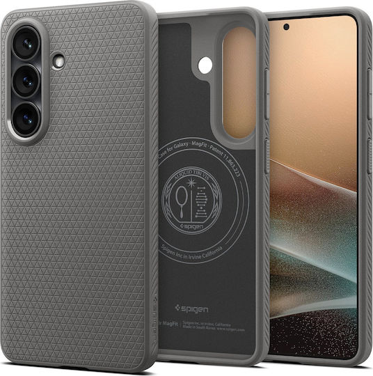 Spigen Liquid Air Mag Rückseite Umschlag Silikon Grau Galaxy S26