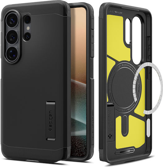 Spigen Tough Armor Mag Umschlag Rückseite Silikon Kunststoff 2mm Schwarze Galaxy S26 Ultra