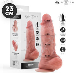 Intense Realistisch Dildo mit Hoden und Saugnapf Flesh