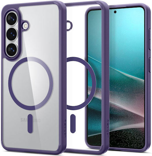 Spigen Ultra Hybrid Mag Back Cover Silicone / Plastic Purple (Galaxy S26)