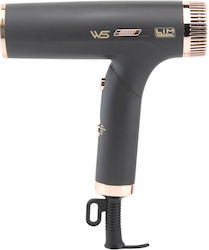 Lim Hair Ws Πτυσσόμενο Πιστολάκι Μαλλιών Ταξιδίου 1200w Rose Gold