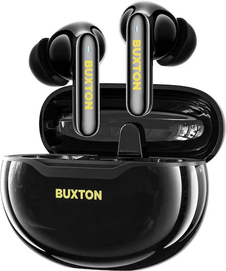 Buxton BTW 7200 TUYA In-ear Bluetooth Handsfree Earphones with Sweat Resistance and Charging Case Black