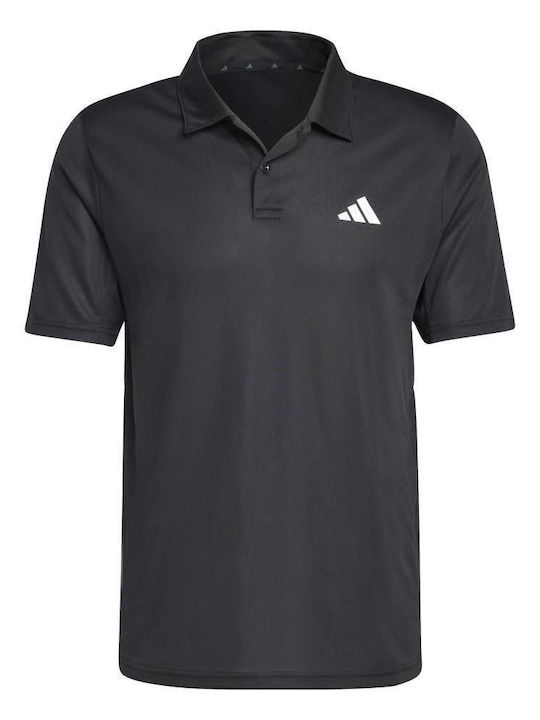 adidas Поло Мъжка Тениска С Къс Черен Ръкав