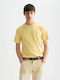 T-shirt Κίτρινο
