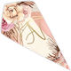 Fly Digital Christening Accessories Cone Treat Bag Flowers