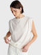 Women's Sleeveless Blouse White