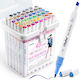 Ohuhu Honolulu Brush & Chisel 48 Alcohol Drawin...