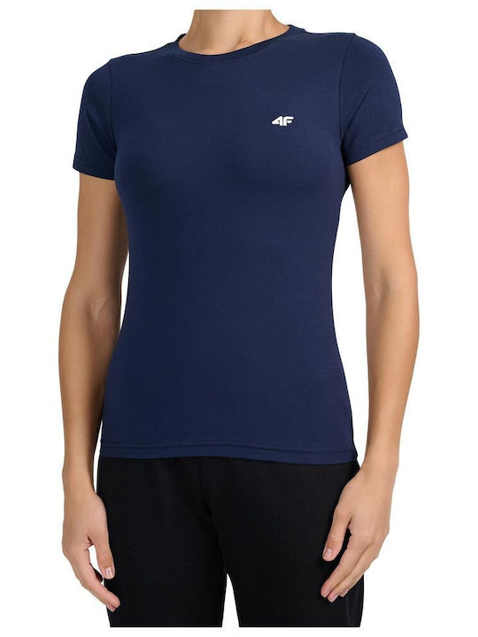 4F Women's Blue T-shirt