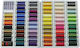 Embroidery Thread Set 63 Spools 300 M Multicolor