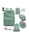Quasar Backpack Αδιάβροχο 23lt Τιρκουάζ