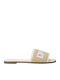 Women's Flat Sandals Beige