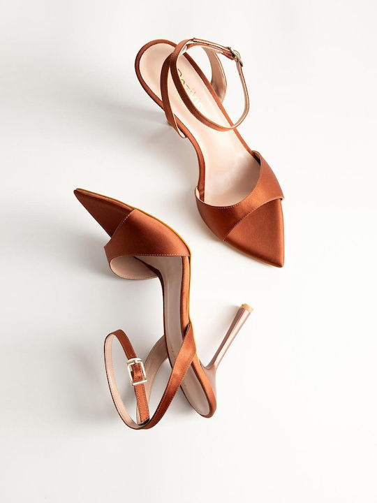 Bozikis Fabric Sandals Tabac Brown K26-069-0902...