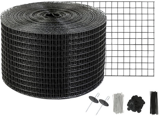 Vevor Kit Rulou Gard Păsări Pentru Panouri Solare 8 Inch X 100ft 100 Bucăți Cleme Din Aliaj De Aluminiu Protecție Panou Solar Acoperire PVC Rezistentă La Rugină Plasă De Sârmă 1/2 Inch