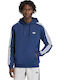 Originals 3-Stripes Hanorac cu Glugă Albastru
