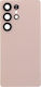 Battery Door Battery Door Adhesive Back Camera Lens Bezel Pink for Samsung Galaxy S25 Ultra