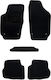 Car Mats Carpet Economy Quality Black Compatible Seat Ibiza Model 2002-2008 5 Pieces