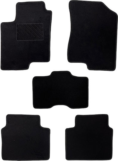 Luxury Quality Carpet Mats Black Hyundai Sonata Model 2004-2009 5pcs