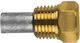 Ανόδιο Μολύβι Φ8 L.30 Ορειχάλκινο Βύσμα Θ.1/2'' Gas Conico