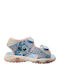 Kids' Sandals Stitch with Hoop & Loop Closure and Lights Light Blue