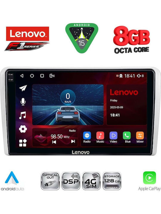 Lenovo Car Audio System for Opel Antara 2004-2014 (Bluetooth/USB/WiFi/GPS/Apple CarPlay/Android Auto) with 9" Touch Screen
