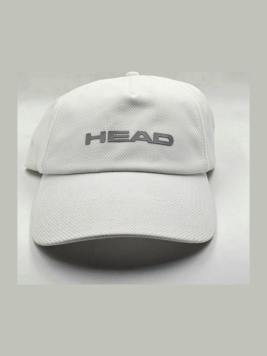Head 287104 Performance Cap Καπελο 100% Πολυεστερ Λευκο