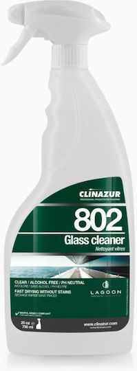 Clinazur 802 Glass Surface Cleaner 750ml Ex 206