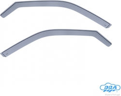 Dga Dga Front Window Windbreakers Tinted Type Honda Civic Ej Ek 1996-2001 4-Door Material Plexiglass 2 Pieces Dga10008